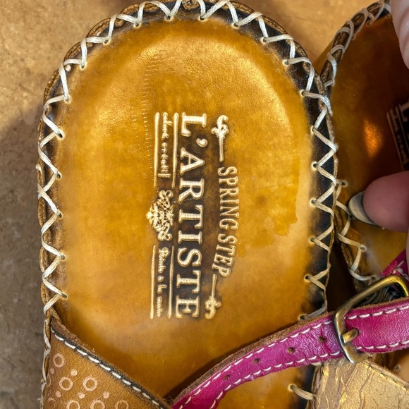 L'Artiste Brown Sandals for Women size 11 - Picture 8 of 13